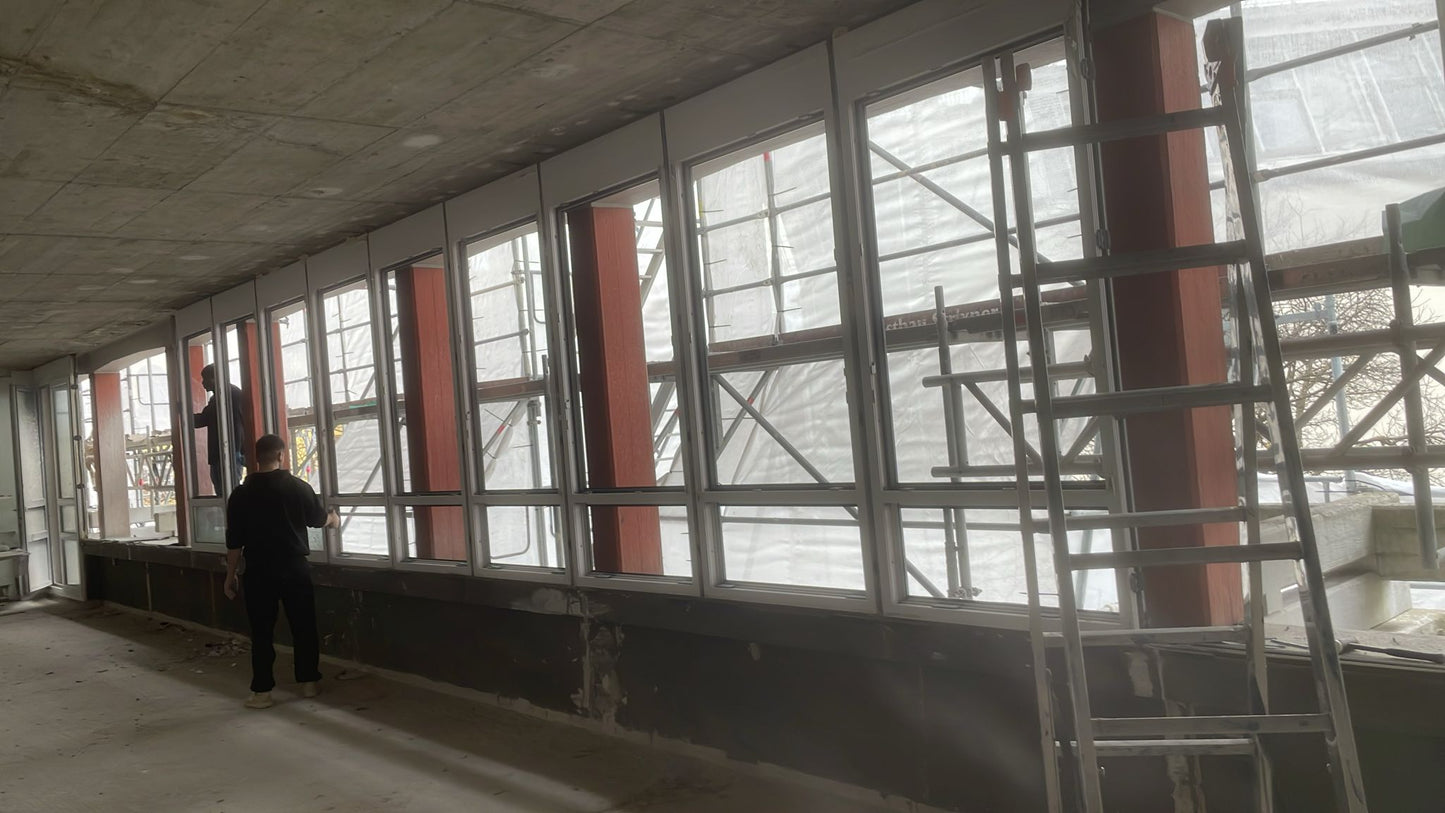 Fenster außen - VEKA System SOFTLINE 82 MD inkl. Raffstore