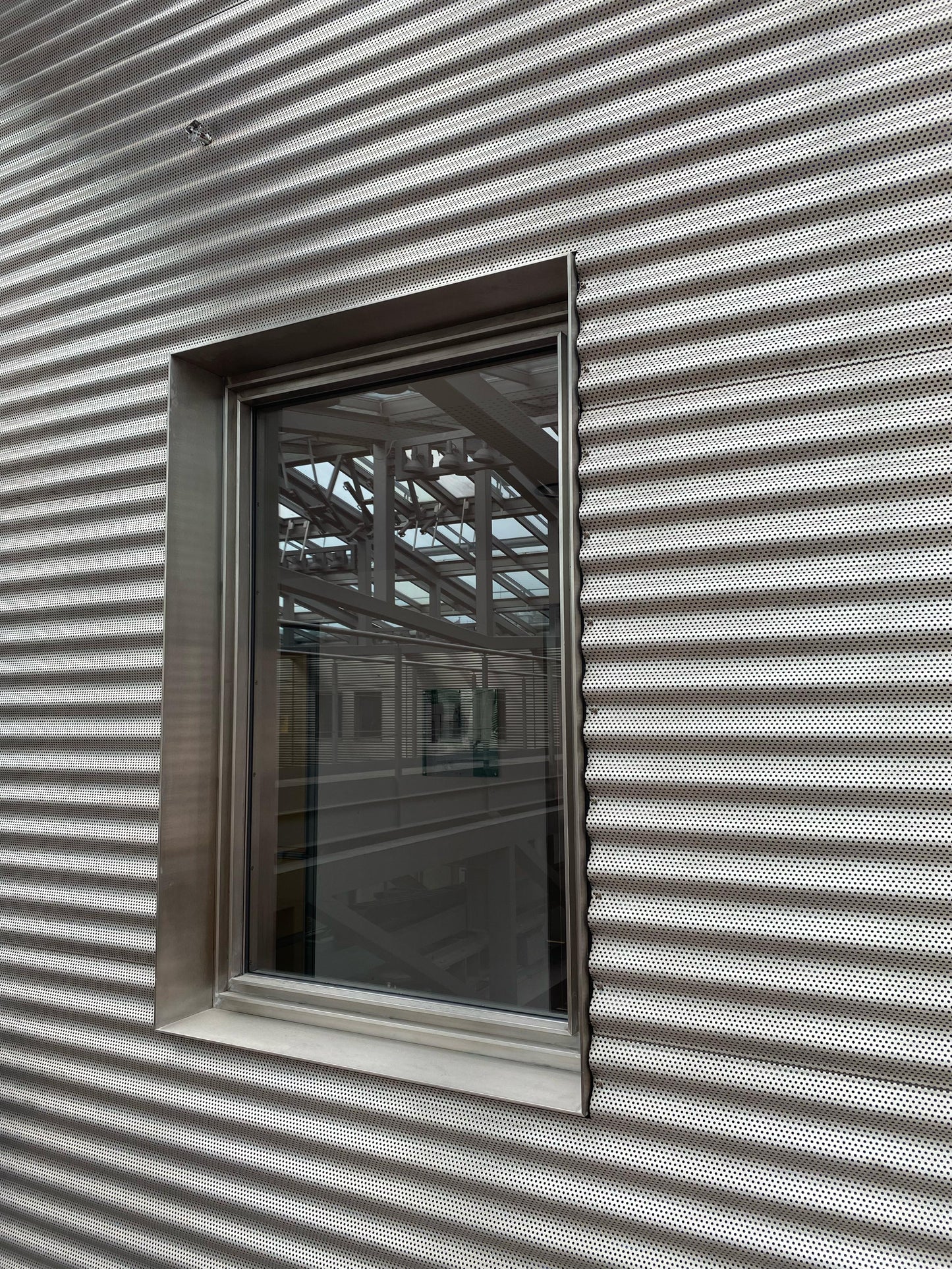 Fenster Innenbereich Edelstahl