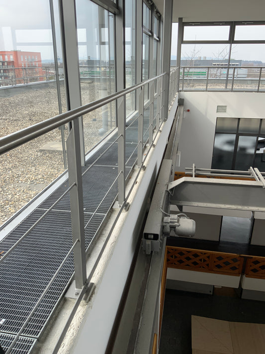 Stahlgeländer, innen 6840x1050x200