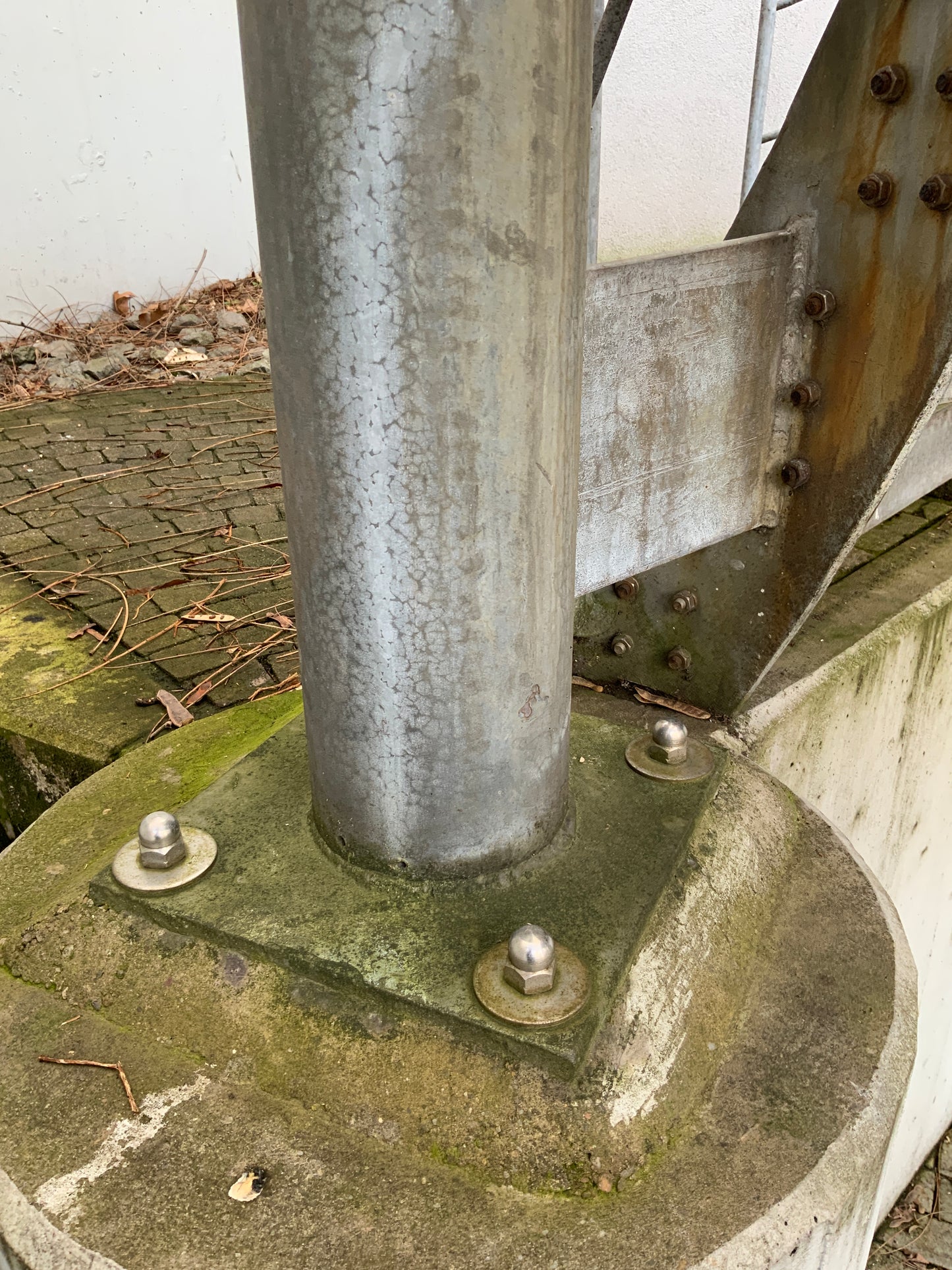 Gitterrosttreppe, Spindeltreppe 3360x4620x4230