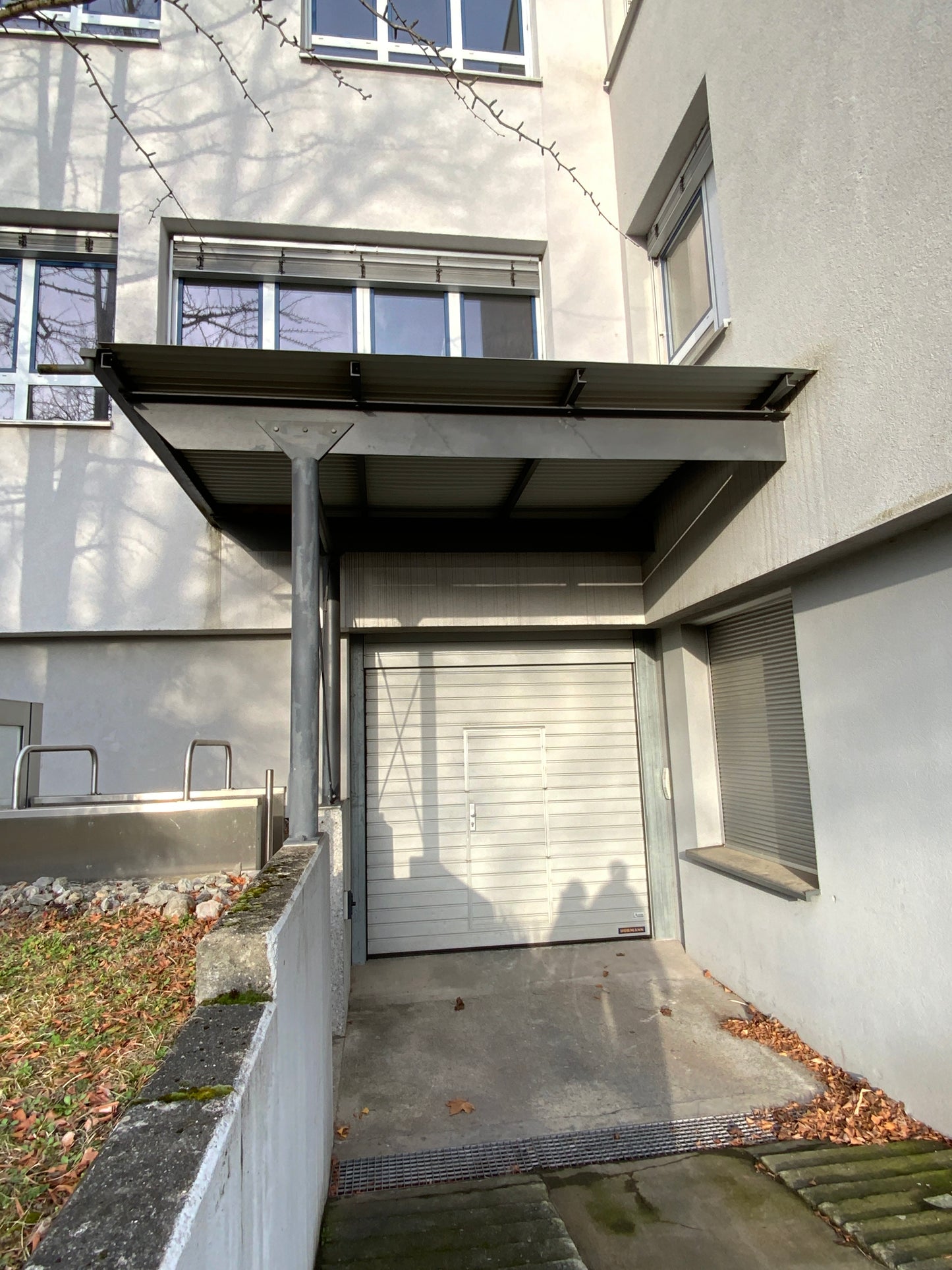 Stahl Vordach 4022x2300x2680