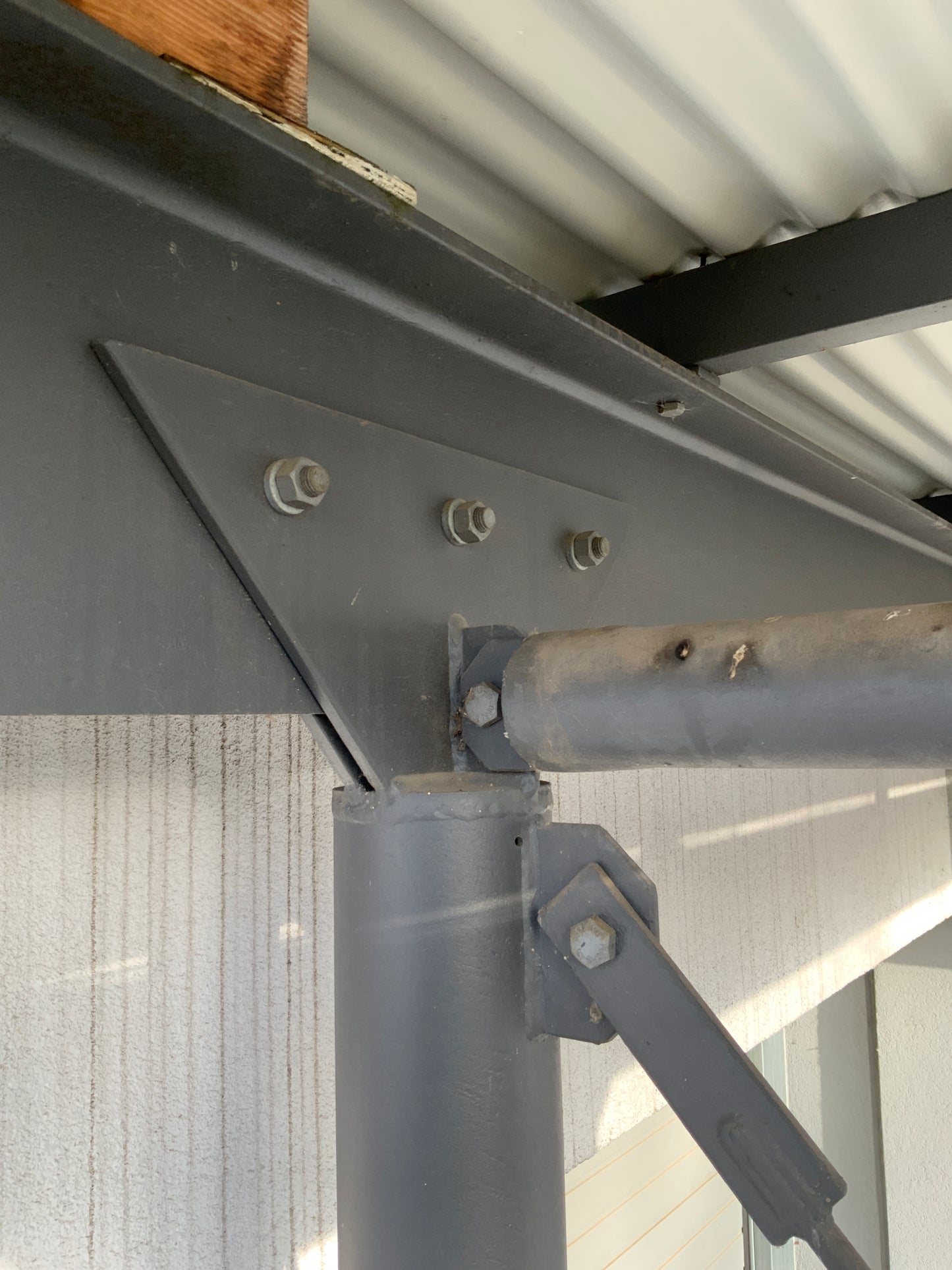 Stahl Vordach 4022x2300x2680