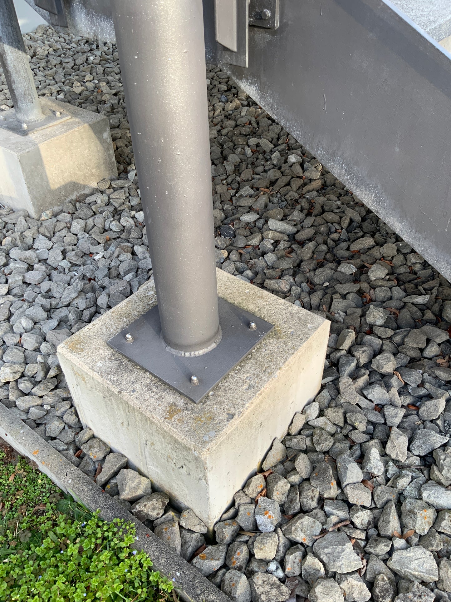 Stahl / Glas Vordach 5920x5410x5000