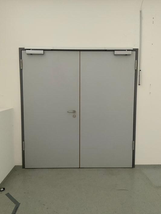 2-flügelige Holztür 2046x2150x275