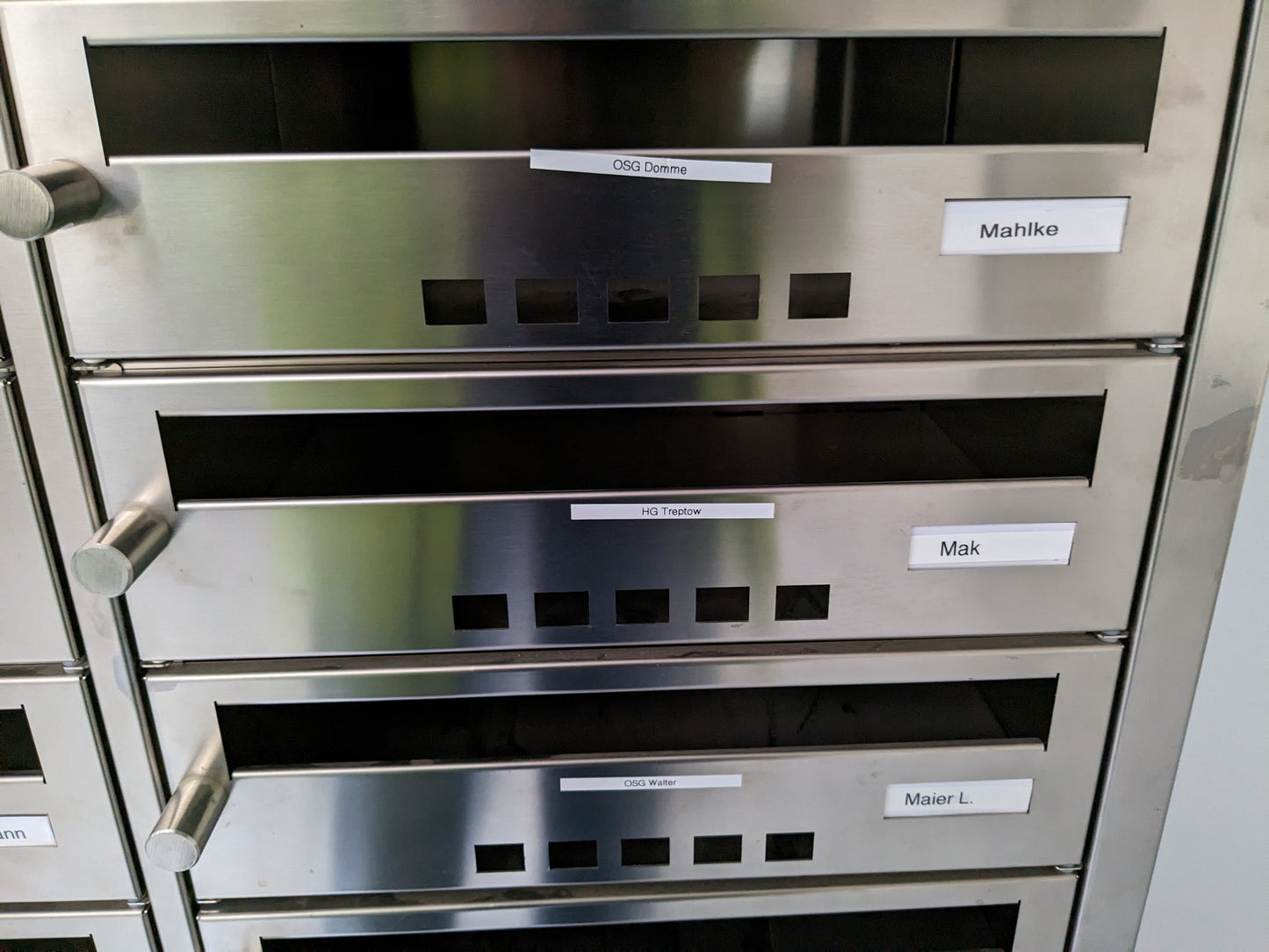 Briefkastenanlage 2410x1630x310