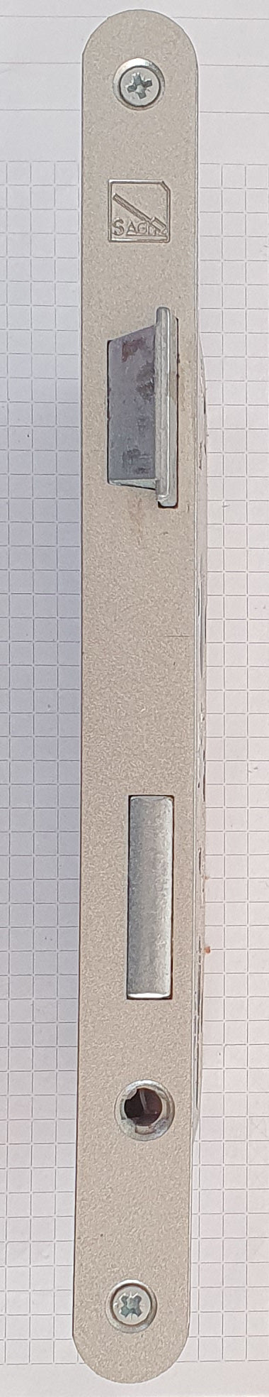 Türschloss / -beschlag, innen 20 x 235 mm DIN Rechts