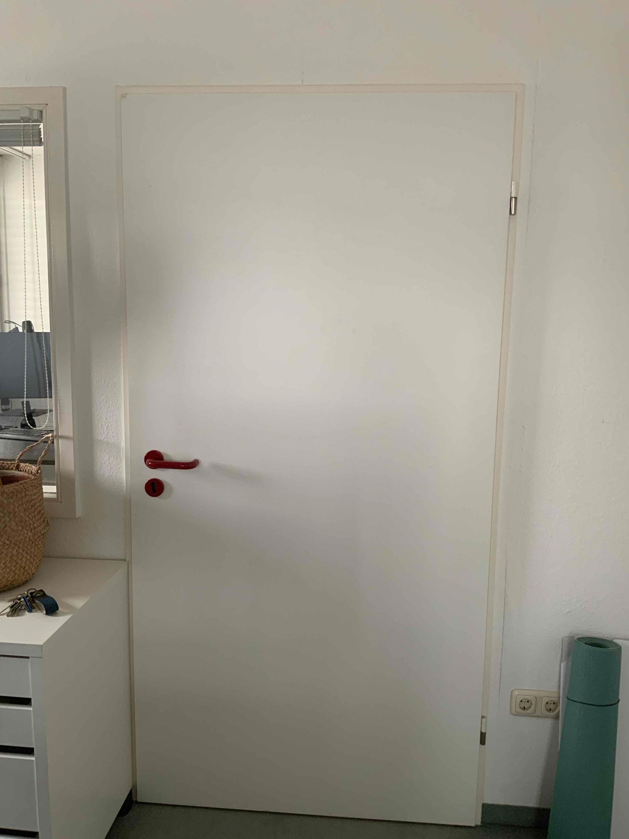 HEWI Innentür DIN R - Holzwerkstoff 103x201x10 cm  - Bild 1