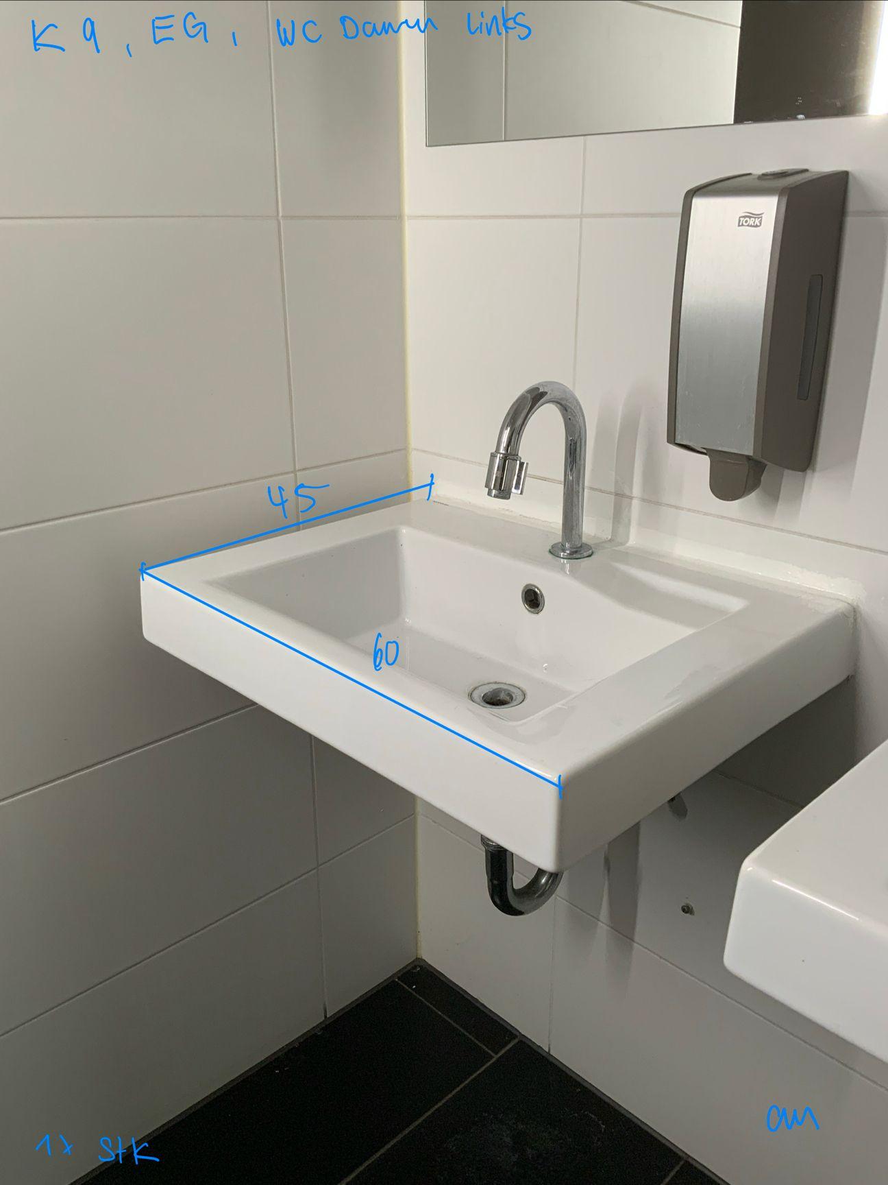 Waschbecken - Keramik 60x45cm - Bild 1