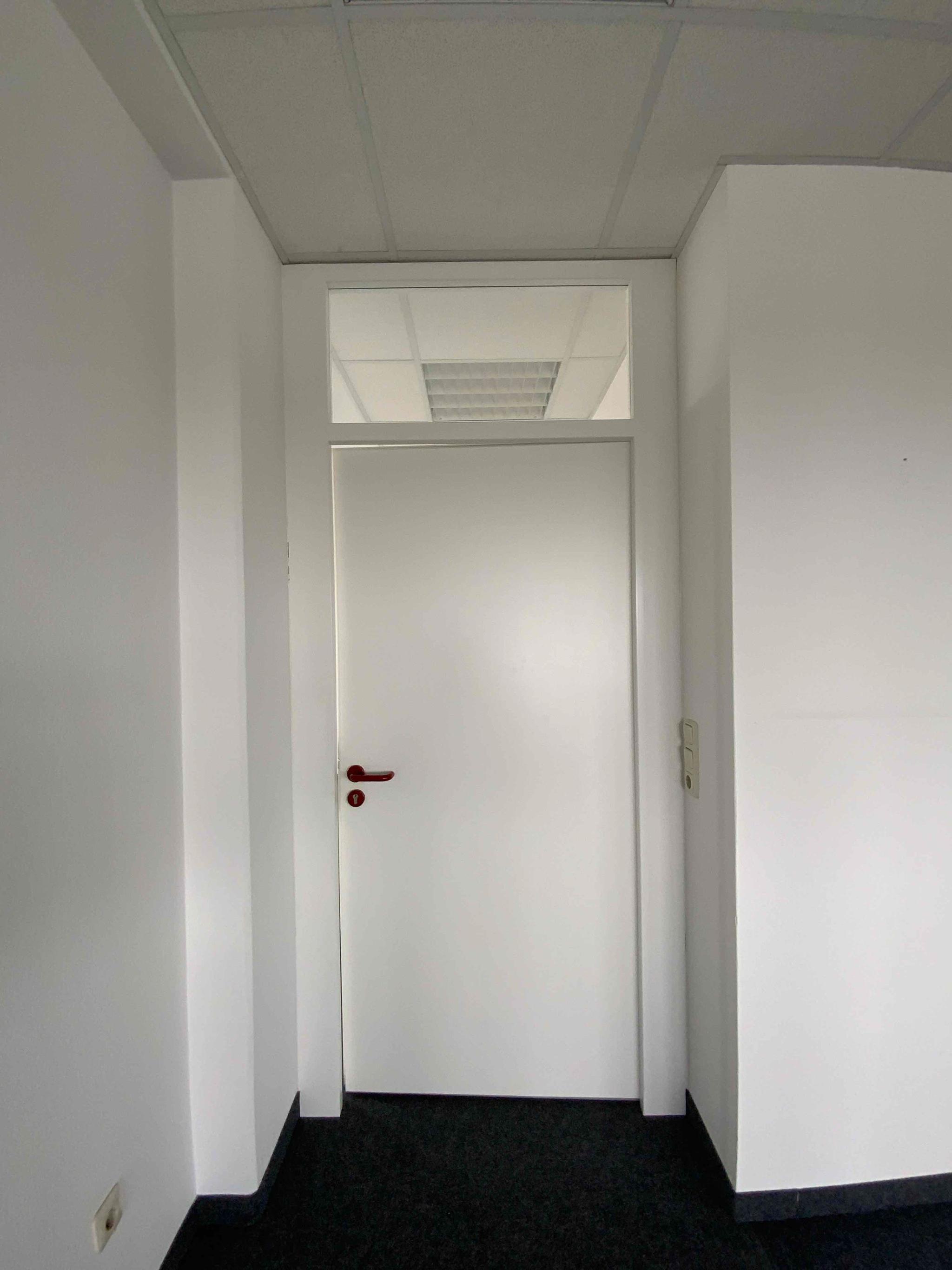 HEWI Innentür mit Oberlicht DIN L - Holz 103x213.5x6.5 - Bild 1