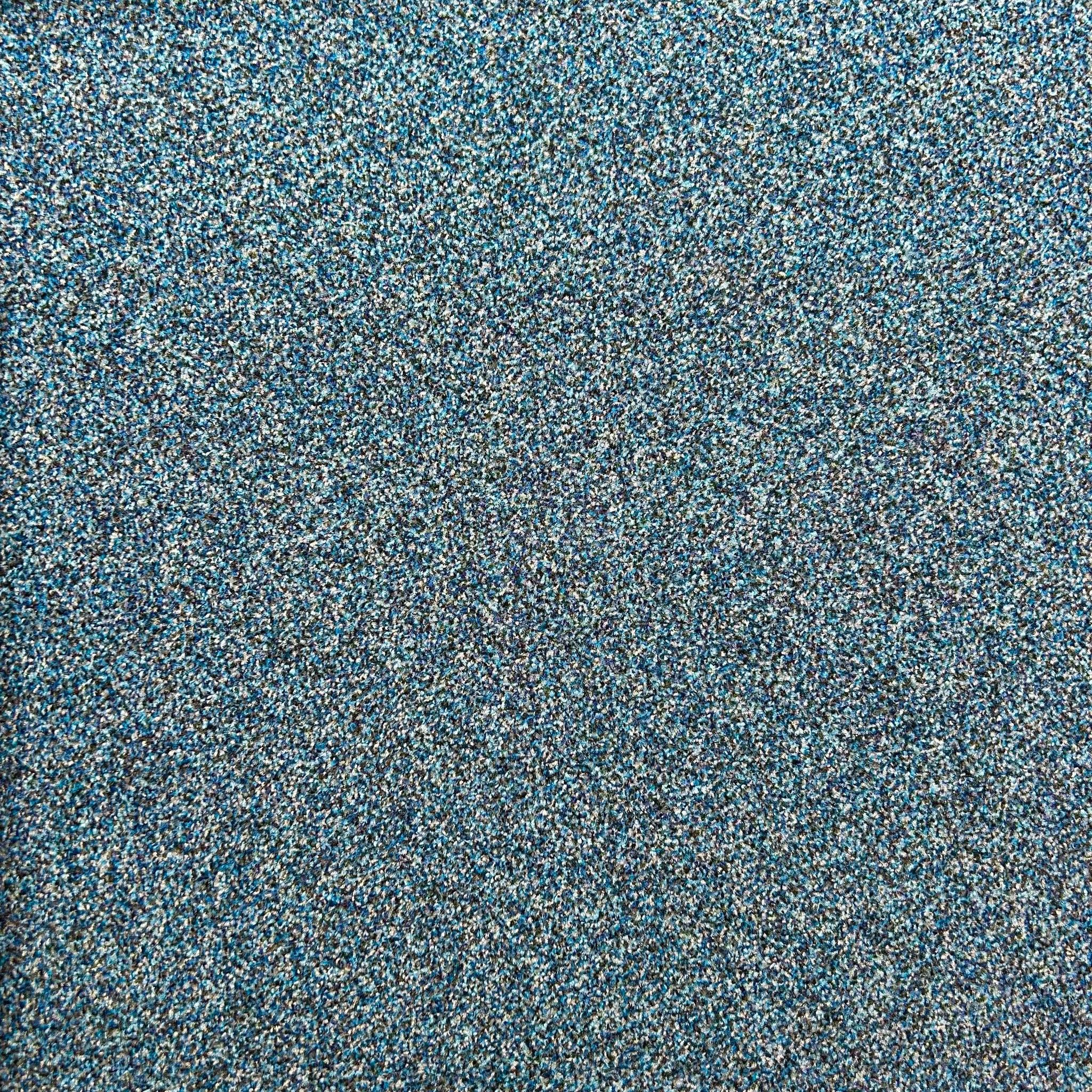 Teppichfliesen Tecsom - Velours Light Blue (50 x 50) - Bild 1