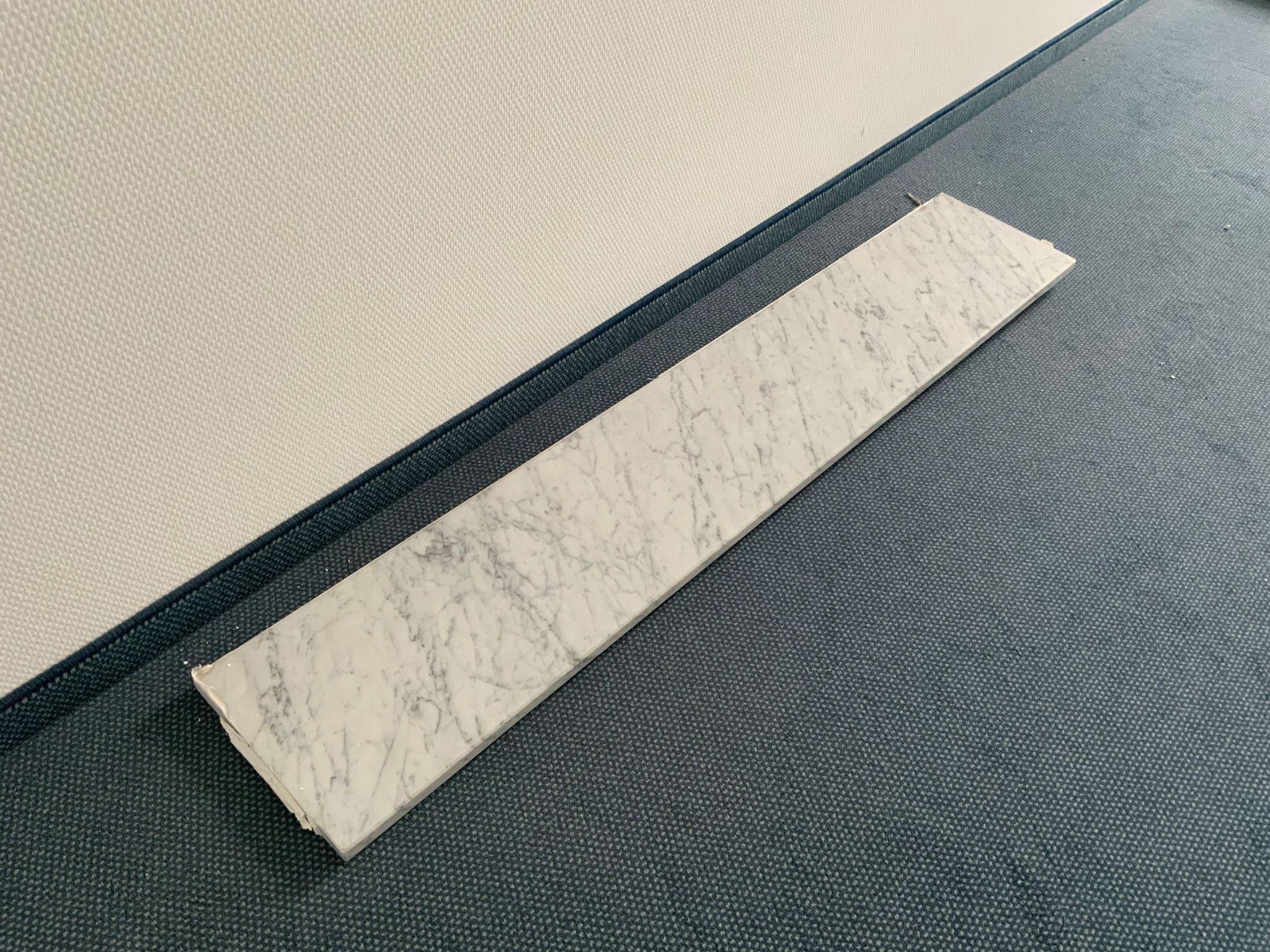 Fensterbänke – Marmor Bianco Carrara – 125 × 23 cm - Bild 1
