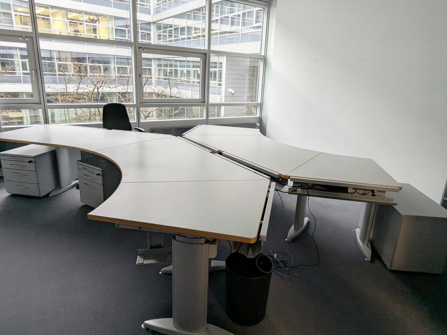 Höhenverstellbare Bürotische