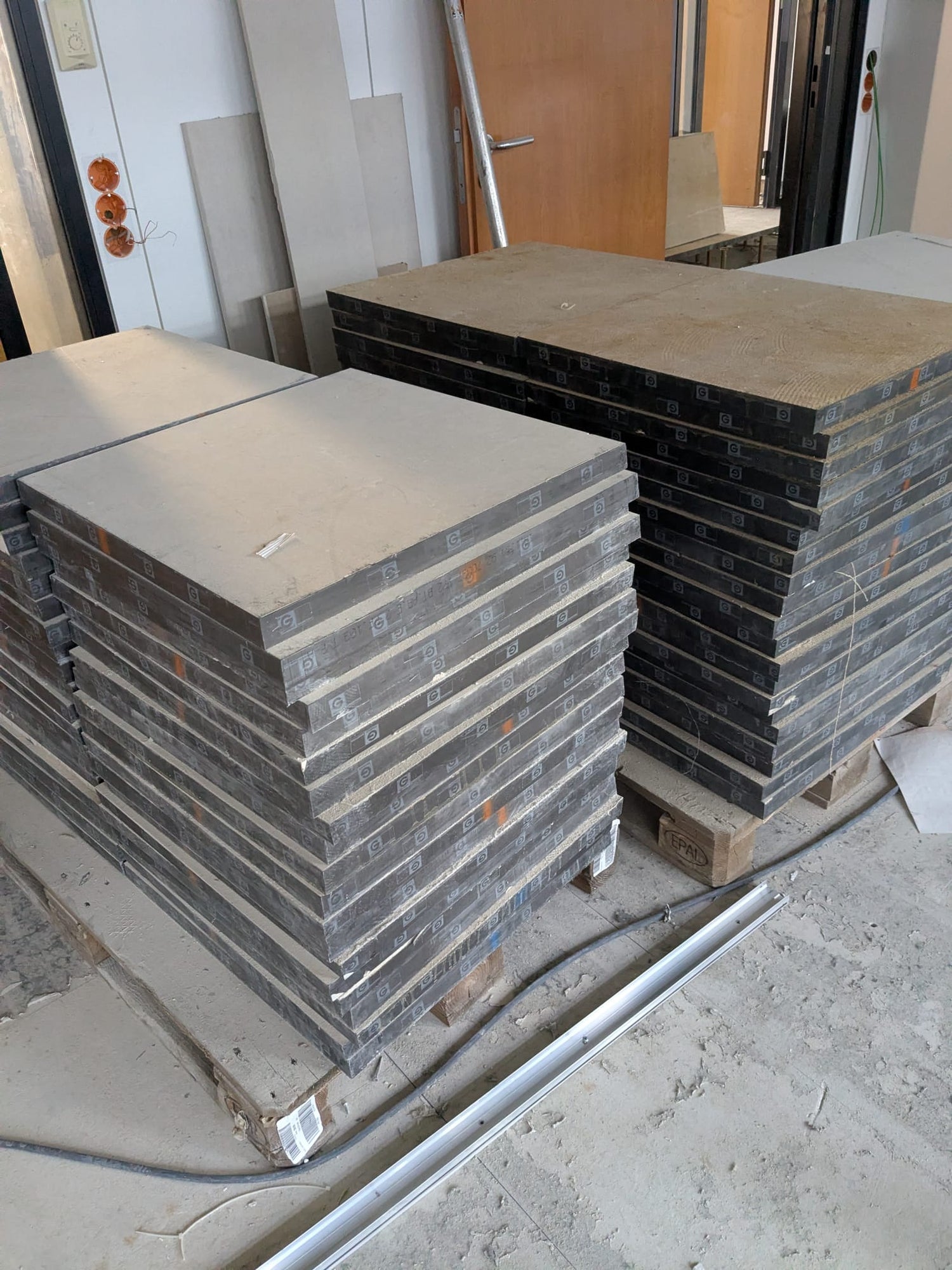 GOLDBACH Doppelbodenplatten - Calciumsulfat 600x38x600mm