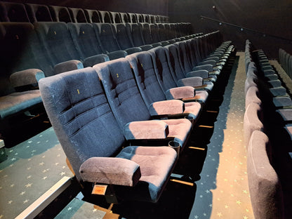 Kinosessel, Theaterstuhl, Loungesitz anthrazit