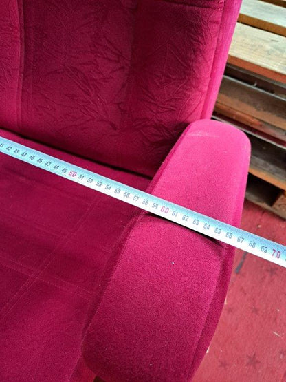 Kinosessel, Theaterstuhl, Loungesitz rot