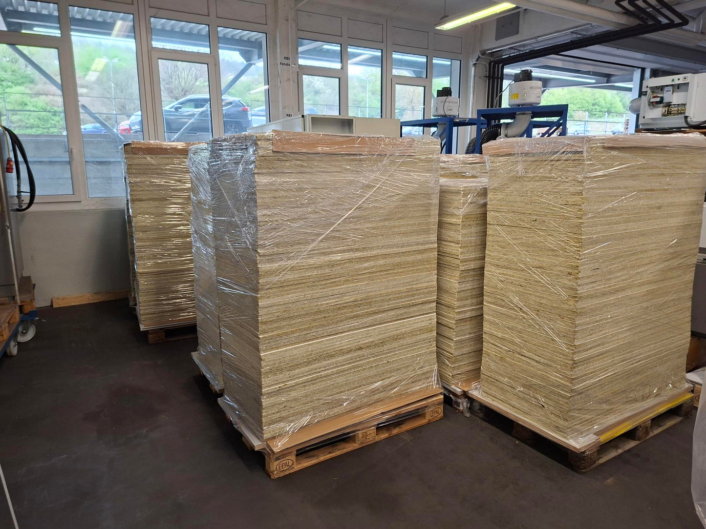 Akustikdeckenplatten - Steinwolle - 1250x625x20mm