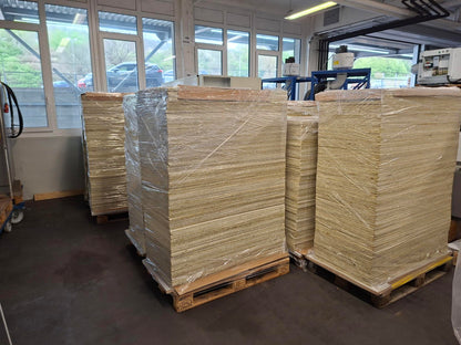 Akustikdeckenplatten - Steinwolle - 1250x625x20mm