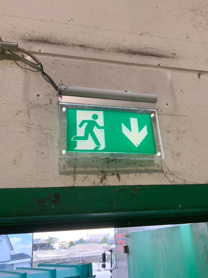 Schild Fluchtweg (nachtleuchtend)