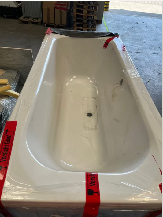 VIGOUR Duo-Badewanne Acryl one 180x80 cm inkl. Wannenträger – NEU