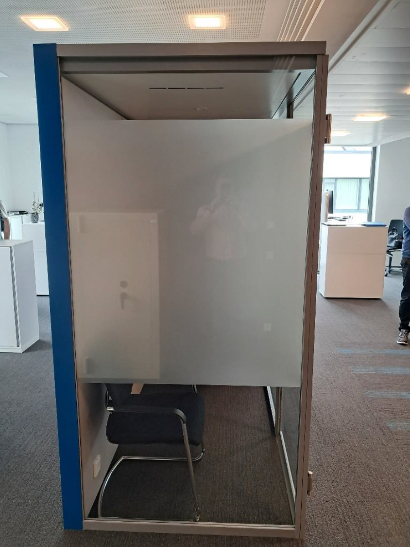 Strähle Kubus I Telefonbox 220x120.3x230cm