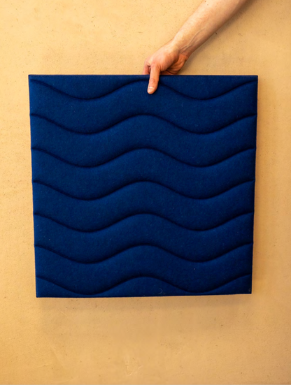 Akustikpaneel silentec colorPAD Modell: waves (magnetische Befestigung)