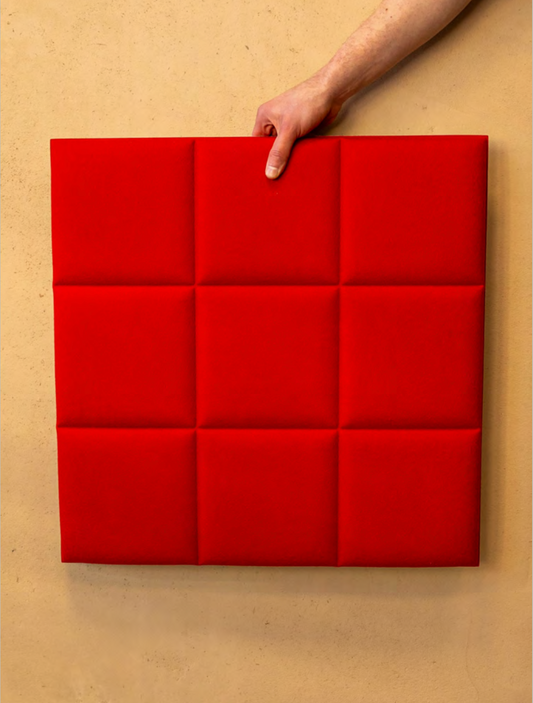 Akustikpaneel silentec colorPAD Modell: 9 squares (magnetische Befestigung)