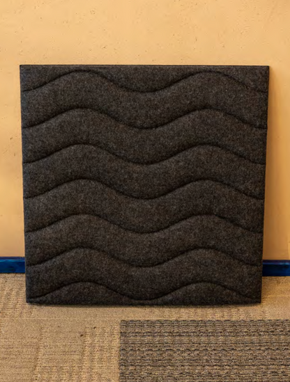 Akustikpaneel silentec colorPAD Modell: waves (magnetische Befestigung)