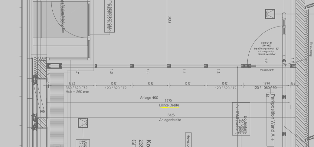 2x Modulare Trennwandanlage mit Fluchttür & Akustik Dorma Hüppe