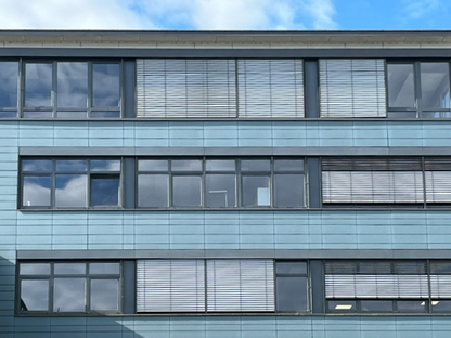 Möding Keramikfassade - türkis - verschieden Formate
