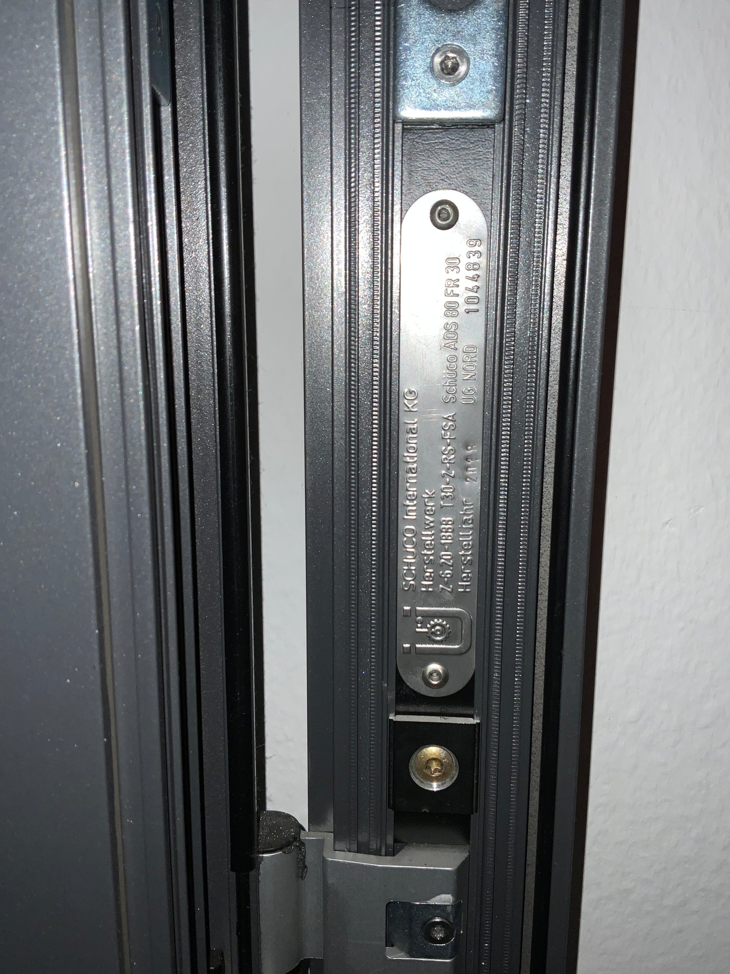 Schüco T30-2-RS-FSA Brandschutztür 1970 x 2670 mm | zweiflügelig