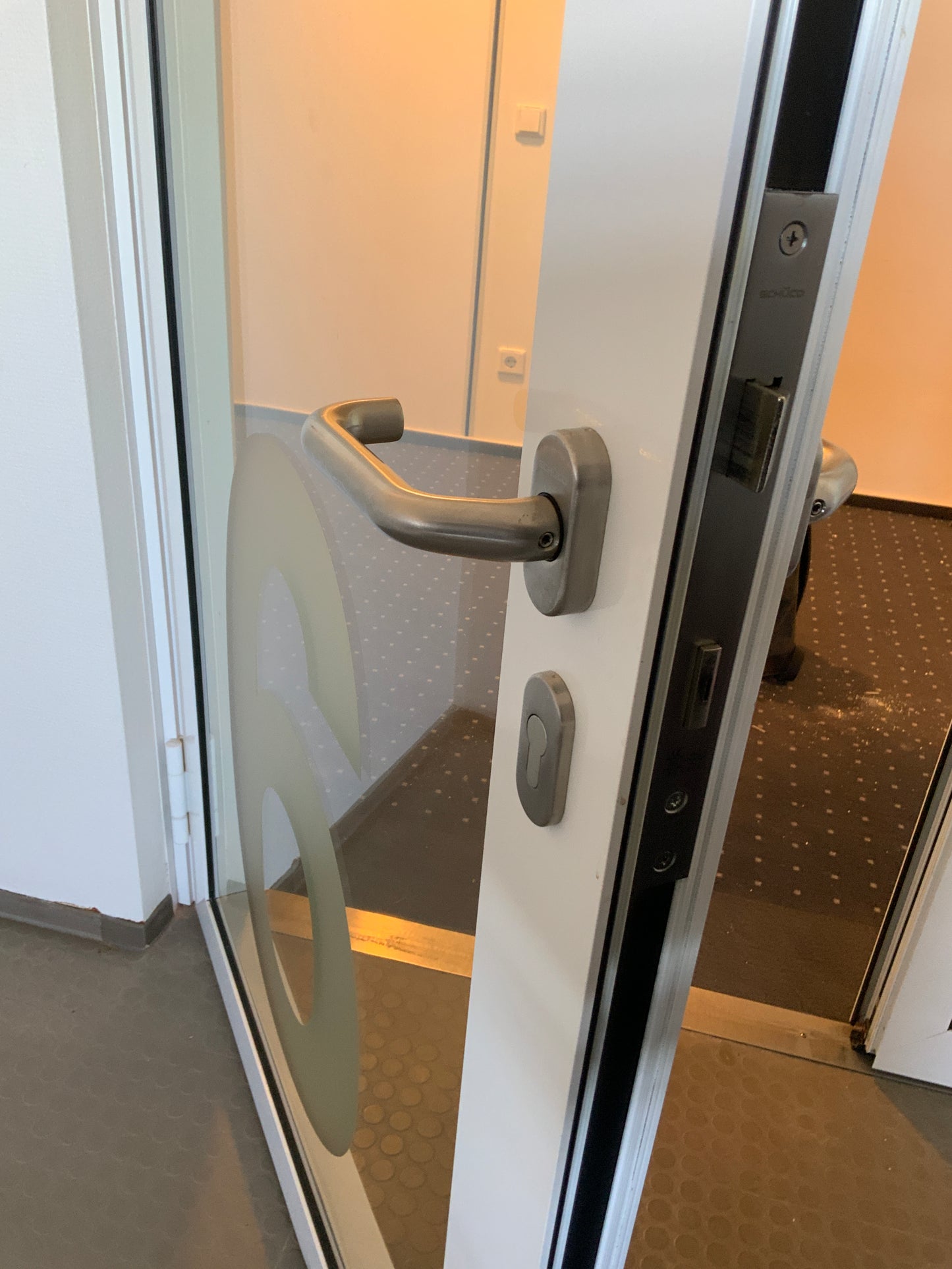 Schüco T30-2-RS-FSA Brandschutztür 1500 x 2100 mm | zweiflügelig