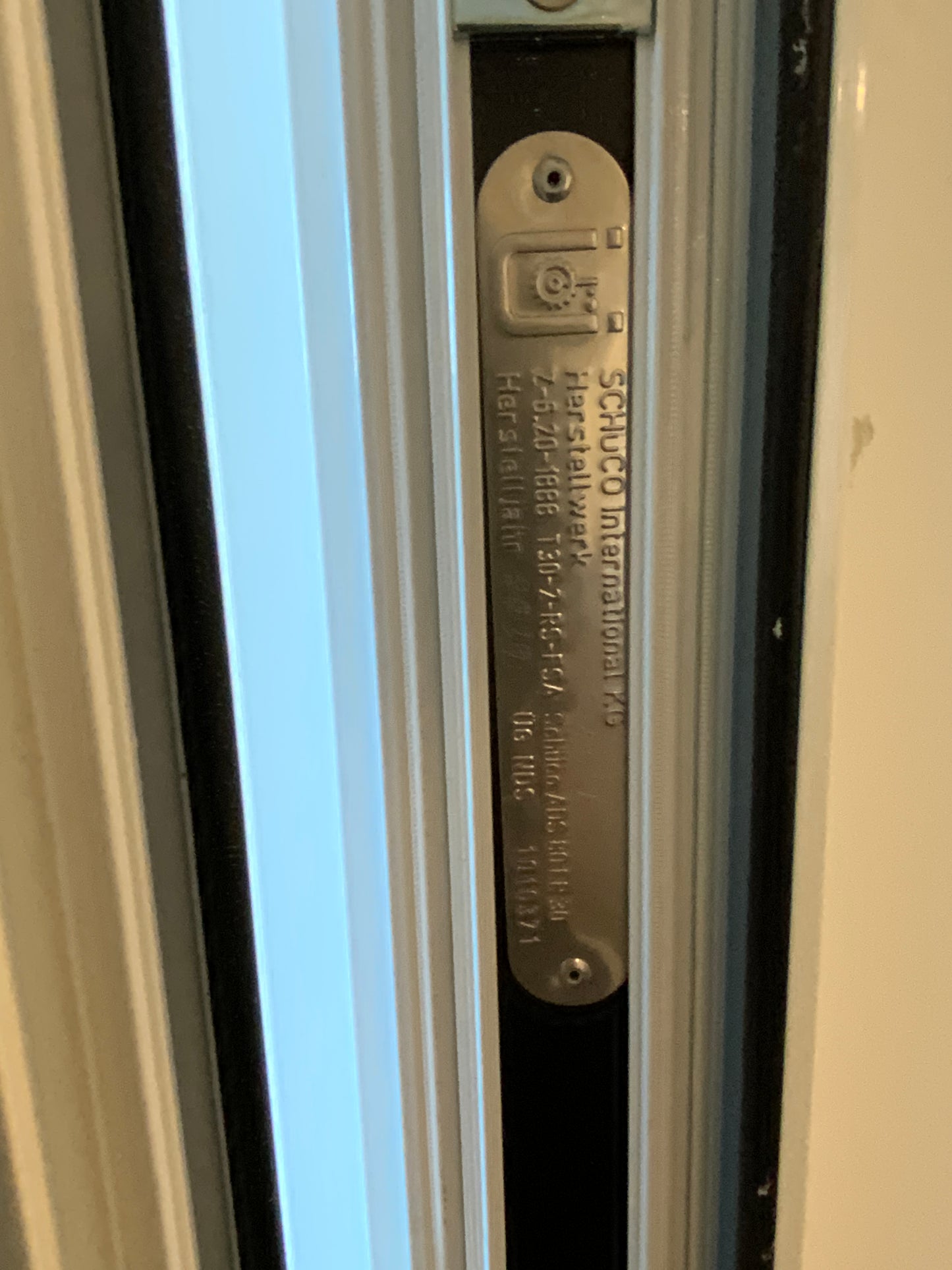 Schüco T30-2-RS-FSA Brandschutztür 1500 x 2100 mm | zweiflügelig