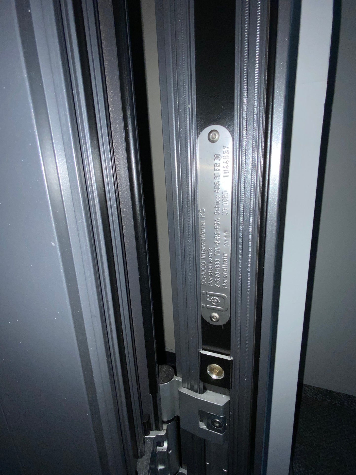 Schüco T30-2-RS-FSA Brandschutztür 1700 x 2500 mm | zweiflügelig