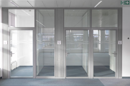 Trennwandsystem - Clestra Synops P85 Alu Fine Line