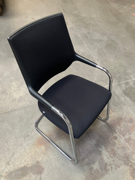 Sedus Freischwinger Quarterback schwarz