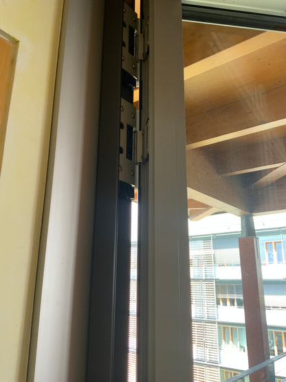 SCHÜCO Tür/Türanlage - Aluminium/Glas - DIN R 120x259x7.5cm