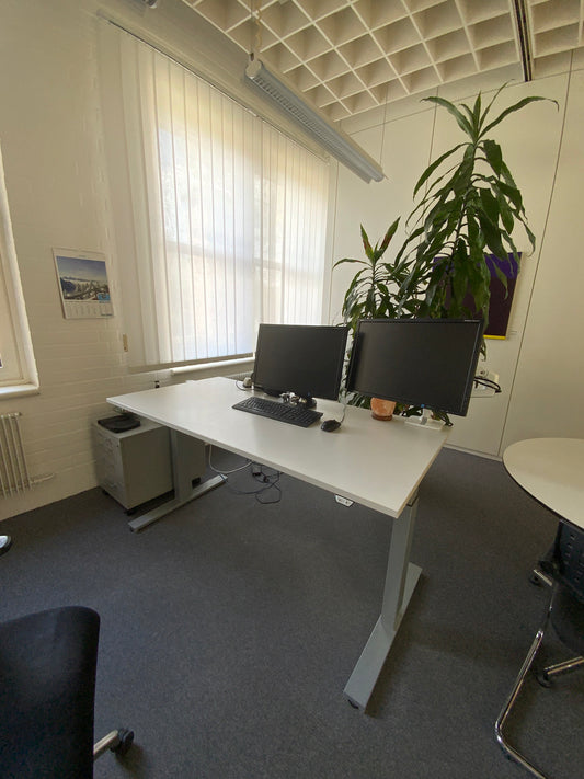 Bürotisch - Höhenverstellbar 160x75x80