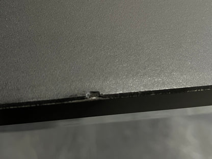 USM Haller Tisch, Linoleum, schwarz, 2000 x 1000 x 740