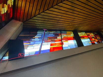 Ornamentglas 80x145cm