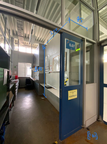 Paternoster Werkzeugschrank - Metall 2500x3150x850mm
