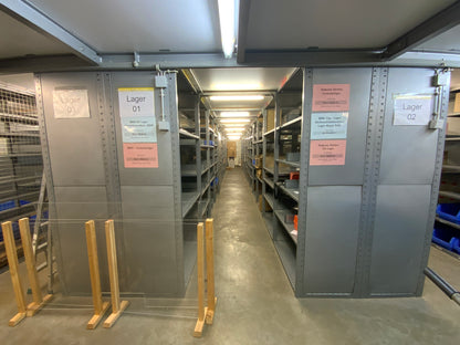 SSI SCHÄFER R4000 - mehrgeschossige Regaleinrichtung - Metall 25.5x2.17x8m