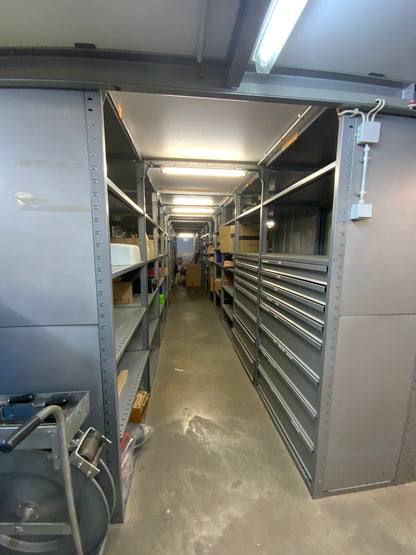 SSI SCHÄFER R4000 - mehrgeschossige Regaleinrichtung - Metall 25.5x2.17x8m