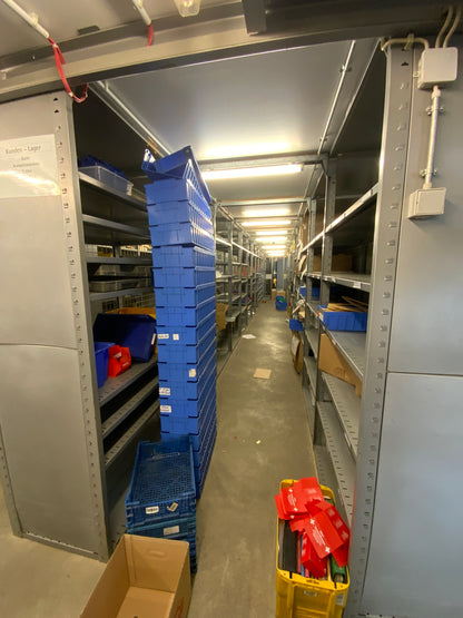 SSI SCHÄFER R4000 - mehrgeschossige Regaleinrichtung - Metall 25.5x2.17x8m