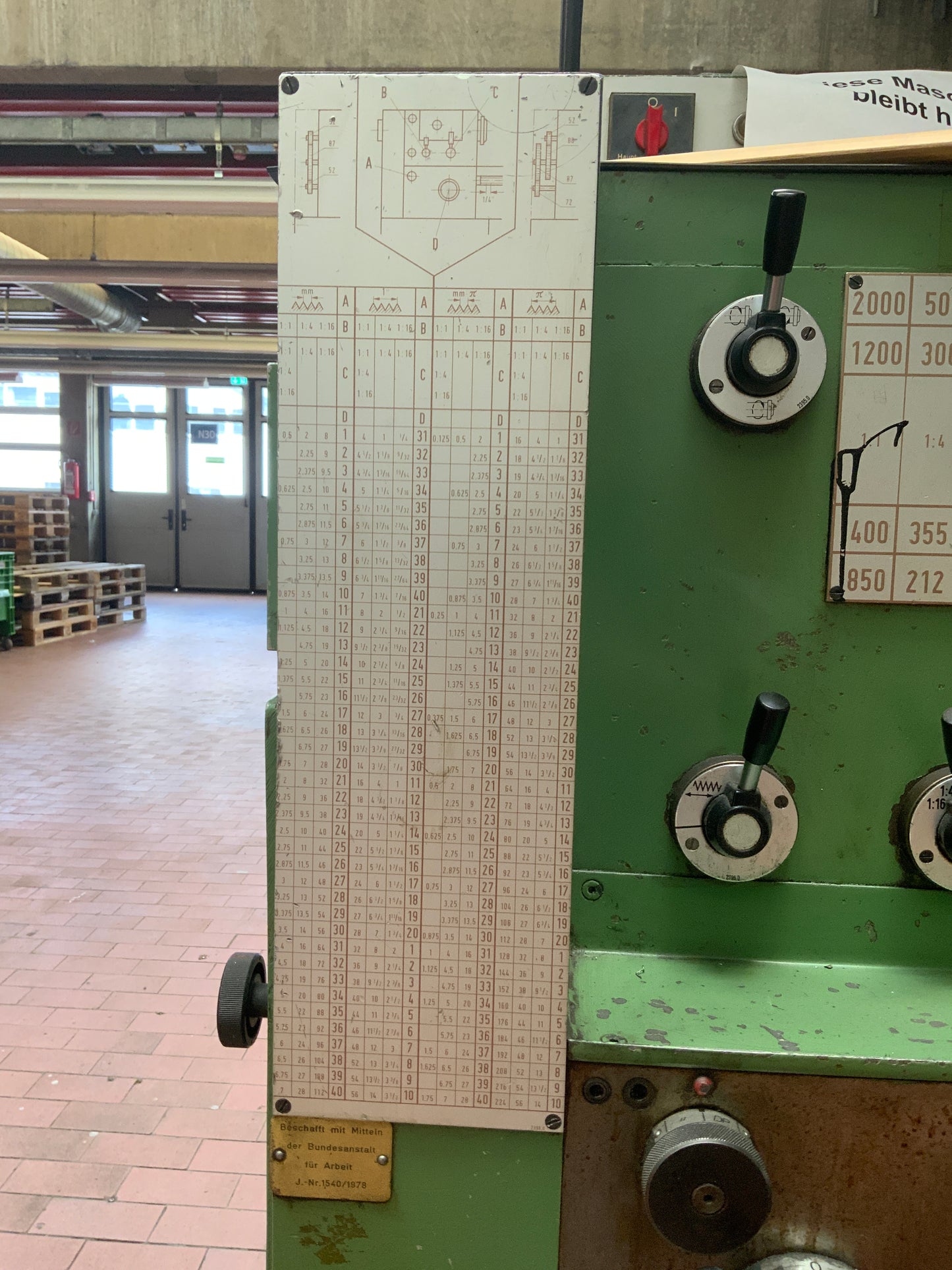 Weisser Junior - Drehmaschine
