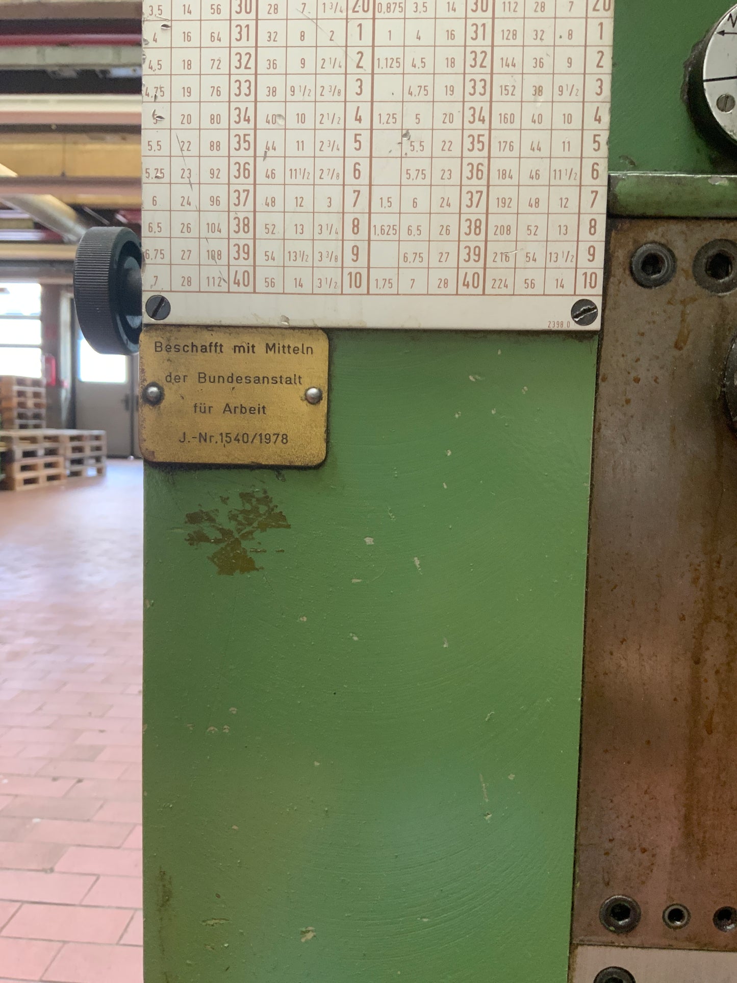 Weisser Junior - Drehmaschine