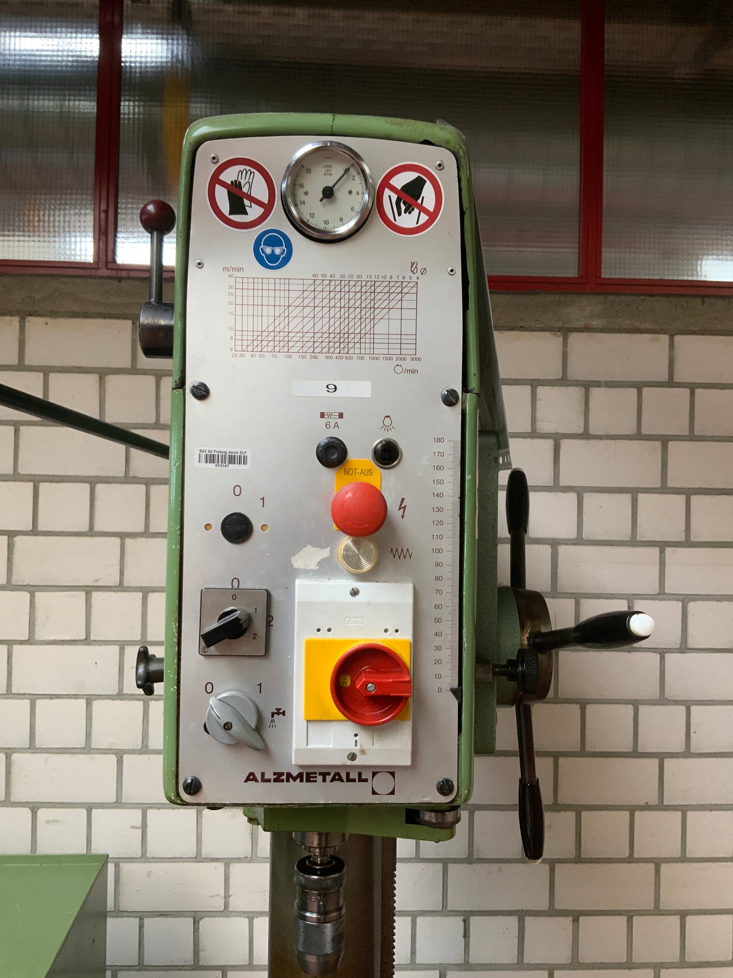 ALZMETALL AB4SV - Säulenbohrmaschine