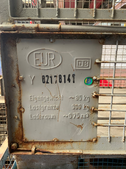 Euro Gitterbox - Metall 1240x970x230mm