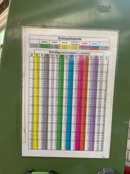 HERMLE UWF 801 - Werkzeugfräsmaschine