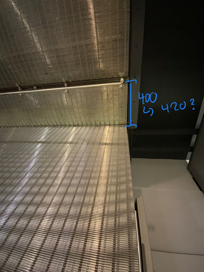 GKD Sambesi Metallgewebe - Edelstahl H 420mm