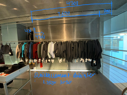 GKD Sambesi Metallgewebe - Edelstahl H 3030mm